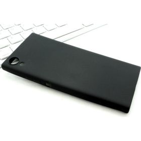 Microcase Sony Xperia XA1 Premium Mat Koruma Siyah Silikon Kılıf