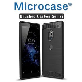 Microcase Sony Xperia XZ2 Brushed Silikon Kılıf