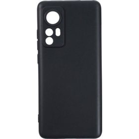 Microcase Xiaomi 12 Pro Elektrocase Serisi Silikon Siyah Kılıf