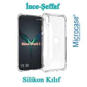 Microcase Xiaomi Black Shark 2 Ince 0.2 mm Soft Silikon Kılıf