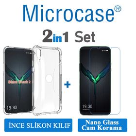Microcase Xiaomi Black Shark 2 Ince 0.2 mm Soft Silikon Kılıf