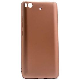 Microcase Xiaomi Mi 5S Premium Mat Silikon Tempered Cam + Altın Kılıf