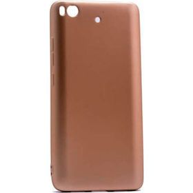 Microcase Xiaomi Mi 5S Premium Mat Silikon Tempered Cam + Altın Kılıf