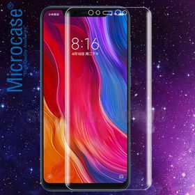 Microcase Xiaomi Mi 8 Full Ön Kaplama TPU Soft Koruma Film