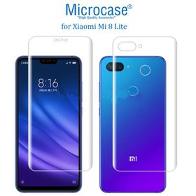 Microcase Xiaomi Mi 8 Lite Full Ön Arka Kaplama TPU Soft Koruma Film