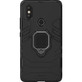 Microcase Xiaomi Mi 8 Yüzük Standlı Armor Kılıf