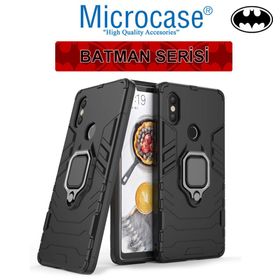 Microcase Xiaomi Mi 8 Yüzük Standlı Armor Kılıf