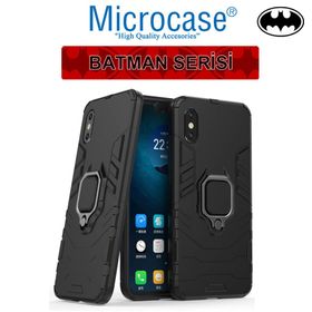 Microcase Xiaomi Mi 8 Yüzük Standlı Armor Kılıf