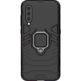 Microcase Xiaomi Mi 9 Batman Serisi Yüzük Standlı Armor Kılıf