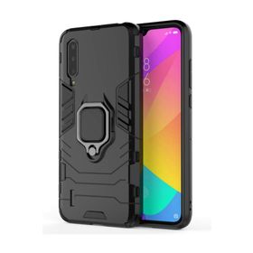 Microcase Xiaomi Mi 9 Batman Serisi Yüzük Standlı Armor Kılıf