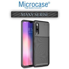 Microcase Xiaomi Mi 9 Maxy Serisi Siyah Silikon Kılıf