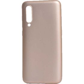 Microcase Xiaomi Mi 9 Premium Matte Gold Silikon Kılıf