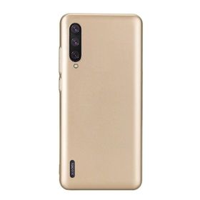 Microcase Xiaomi Mi 9 Premium Matte Gold Silikon Kılıf
