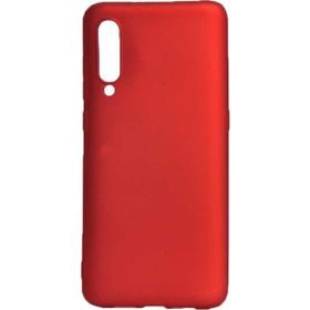 Microcase Xiaomi Mi 9 Premium Matte Kırmızı Silikon Kılıf