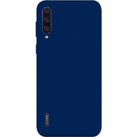 Microcase Xiaomi Mi 9 Premium Matte Lacivert Silikon Kılıf