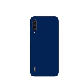 Microcase Xiaomi Mi 9 Premium Matte Lacivert Silikon Kılıf
