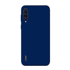 Microcase Xiaomi Mi 9 Premium Matte Lacivert Silikon Kılıf