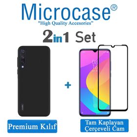 Microcase Xiaomi Mi 9 Premium Matte Siyah Silikon Kılıf
