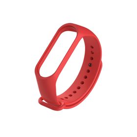 Microcase Xiaomi Mi Band 5 Kırmızı Silikon Kordon Kayış