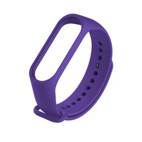 Microcase Xiaomi Mi Band 5 Mor Silikon Kordon Kayış