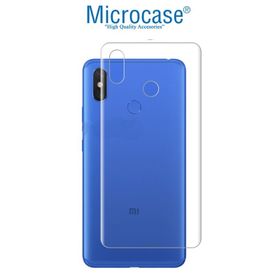 Microcase Xiaomi Mi Max 3 Full Arka Kaplama TPU Soft Koruma Film