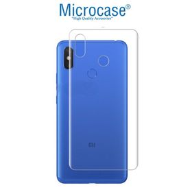 Microcase Xiaomi Mi Max 3 Full Arka Kaplama TPU Soft Koruma Film