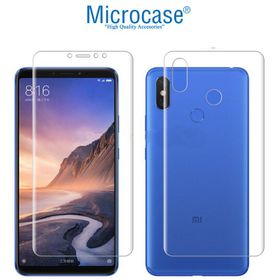 Microcase Xiaomi Mi Max 3 Full Ön Arka Kaplama TPU Soft Koruma Film