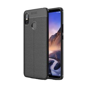 Microcase Xiaomi Mi Max 3 Leather Tpu Silikon Kılıf