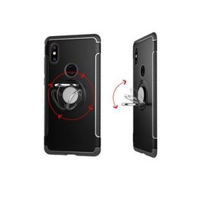 Microcase Xiaomi Mi Mix 2S Yüzük Standlı Armor Silikon Kılıf