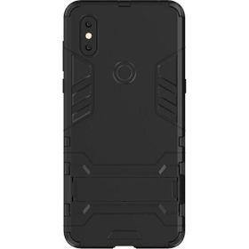 Microcase Xiaomi Mi Mix 3 Alfa Serisi Armor Standlı Koruma Siyah Kılıf