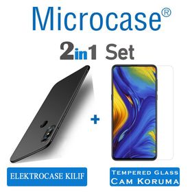 Microcase Xiaomi Mi Mix 3 Elektrocase Serisi Silikon TPU Siyah Kılıf