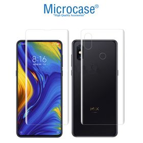 Microcase Xiaomi Mi Mix 3 Full Ön Arka Kaplama TPU Soft Koruma Film