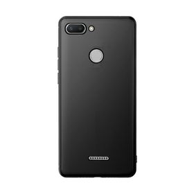 Microcase Xiaomi Redmi 6 Elektrocase Serisi Silikon TPU Siyah Kılıf