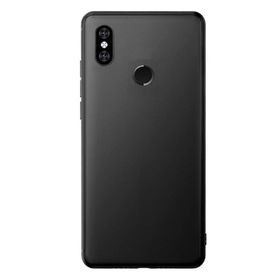 Microcase Xiaomi Redmi 6 Elektrocase Serisi Silikon TPU Siyah Kılıf