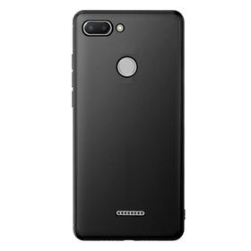 Microcase Xiaomi Redmi 6 Elektrocase Serisi Silikon TPU Siyah Kılıf