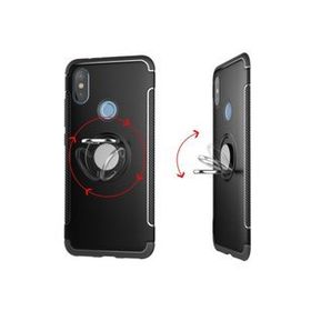 Microcase Xiaomi Redmi Note 5 Pro Yüzük Standlı Armor Silikon Kılıf
