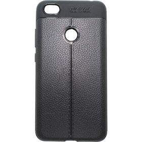 Microcase Xiaomi Redmi Note 5A Prime Leather Effect Silikon Tempered Cam + Kılıf
