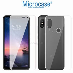 Microcase Xiaomi Redmi Note 6 Pro Full Ön Arka Kaplama TPU Soft Koruma Film