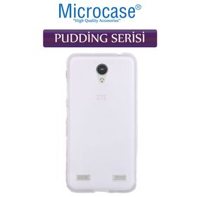 Microcase ZTE Blade A520 Pudding TPU Serisi Şeffaf Silikon Kılıf