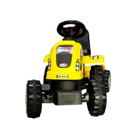 Micromax MMX00343 Pedallı Sarı Römorklu Çocuk Traktör