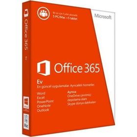 Microsoft 6GQ-00676 Office 365 Home Türkçe Middle East 5 Kullanıcılı Ofis Yazılımı