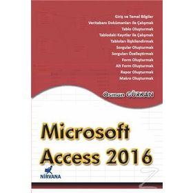 Microsoft Access 2016 - Osman Gürkan