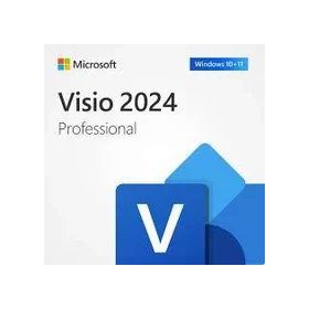 Microsoft EP2-07110 Visio Professional 2024 ESD Lisans