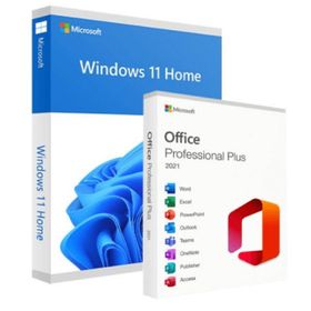Microsoft Office 2021 Pro Plus 32-64 BIT Türkçe İngilizce ve Windows 11 Home Ürün Anaharı