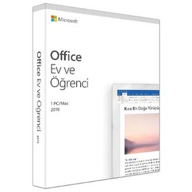 Microsoft Office Ev Ve Öğrenci 2019 1 PC 79G-05069 Ofis Yazılımı