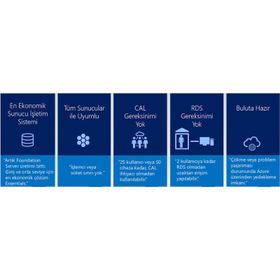 Microsoft Server Essential G3S-01059 64Bit 2016 İşletim Sistemi