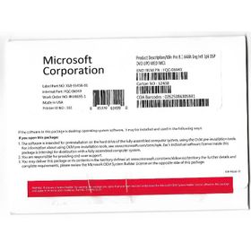 Microsoft Windows 8 Pro 32 Bit