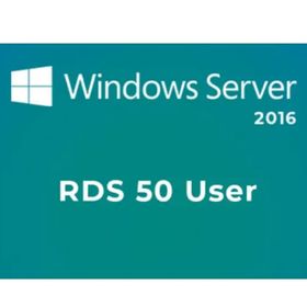 Microsoft Windows Server 2016 Rds 50 User Lisans
