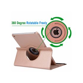 Microsonic 360 Rotating Stand Deri iPad 5 Kırmızı Kılıf