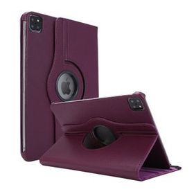 Microsonic 360 Rotating Stand Deri iPad 5 Mor Kılıf